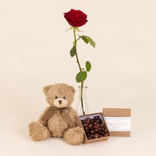 Bouquet de roses Trio de tendresse