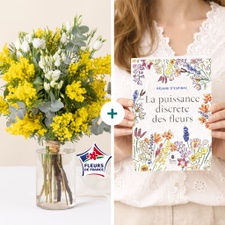 Fleurs et cadeaux Mimosas et son livre "La puissance discrète des fleurs"