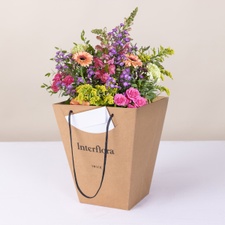 Fleurs et cadeaux Chanson douce et son sac cadeau