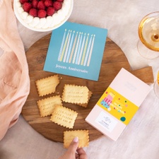 null Les biscuits Joyeux Anniversaire