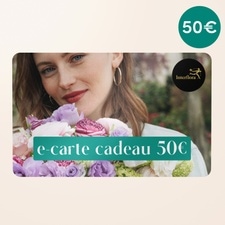 Bouquet de fleurs Carte cadeau Interflora - 50€