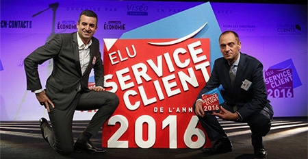 Élu meilleur service client de l'année