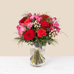 Bouquet de fleurs Bisous Bouquet de fleurs Bisous Saint-Valentin