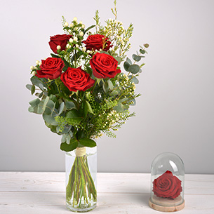 Câlin Bouquet de roses Câlin