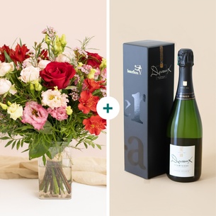 Fleurs et cadeaux Déclaration et son champagne Fleurs et cadeaux Déclaration et son champagne