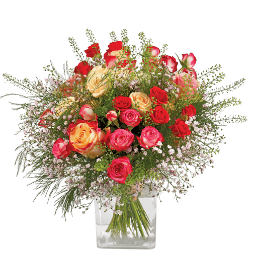 Bouquet de roses Rose cerise