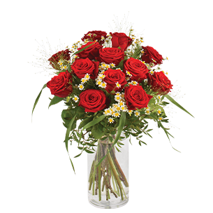 Bouquet de roses Rouge idylle Bouquet de roses Rouge idylle
