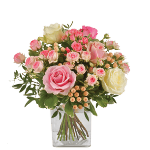 Bouquet de roses Vanille fraise Bouquet de roses Vanille fraise
