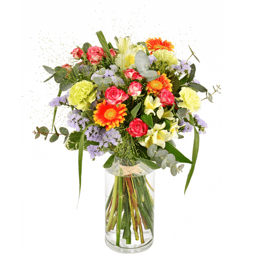Bouquet de fleurs Arlequin