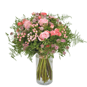 Bouquet de fleurs Bonbonnière Collection Naissance