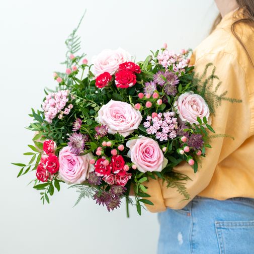 Bouquet de fleurs Bonbonnière