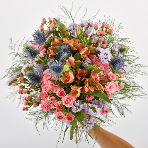 Bouquet de fleurs Flanelle