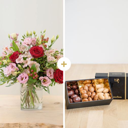 Fleurs et cadeaux Frimousse et ses amandes au chocolat