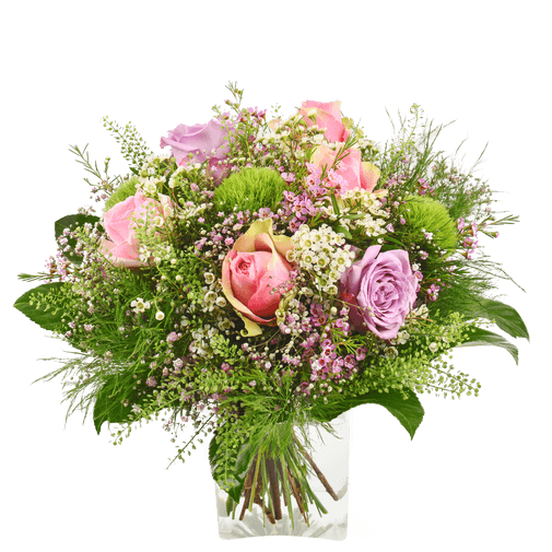 Bouquet de fleurs Organza