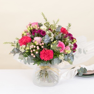 Fleurs et cadeaux Rosa Bella et sa bulle d'eau Fleurs et cadeaux Rosa Bella et sa bulle d'eau