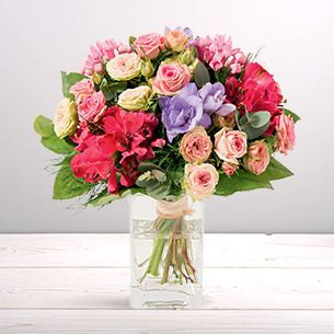 Bouquet de fleurs Soie Bouquet de fleurs Soie