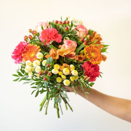 Bouquet de fleurs Tutti frutti