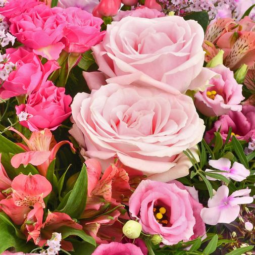 Composition florale Rosemantic