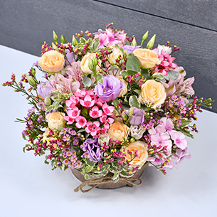 Zeste tendre Composition florale Zeste tendre