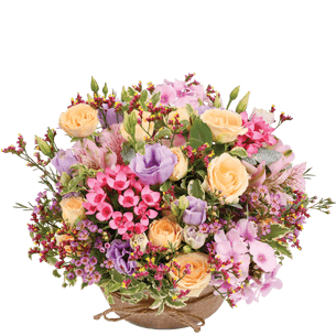 Composition florale Zeste tendre Félicitations