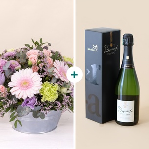Fleurs et cadeaux Zeste tendre et son champagne Fleurs et cadeaux Zeste tendre et son champagne