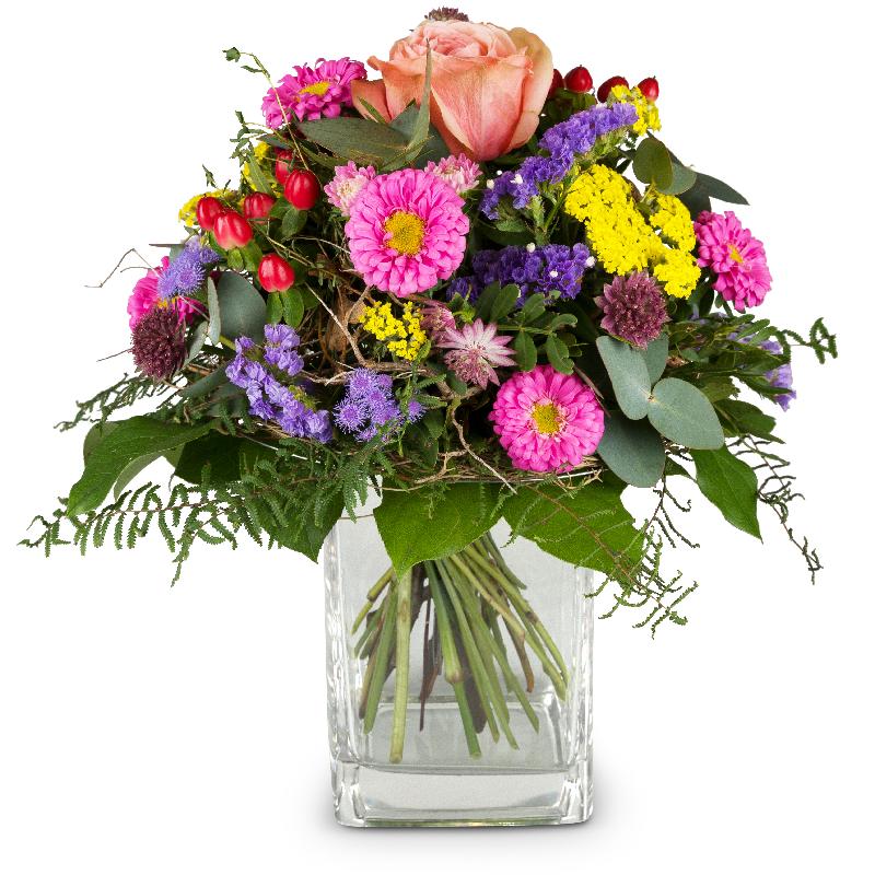 Bouquet de fleurs Little flower message