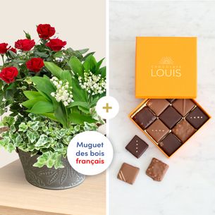 Fleurs et cadeaux Jardin de muguet & Chocolats