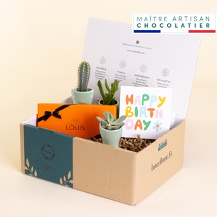 Fleurs et cadeaux L’Inséparable - Petites plantes, chocolats & carte Fleurs et cadeaux L’Inséparable - Petites plantes, chocolats & carte