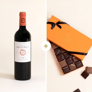 Fleurs et cadeaux Le Sommelier - Vin rouge & chocolats