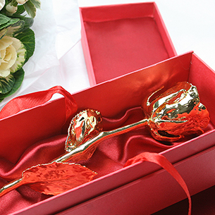 Fleurs et cadeaux Rose en or Fleurs et cadeaux Rose en or