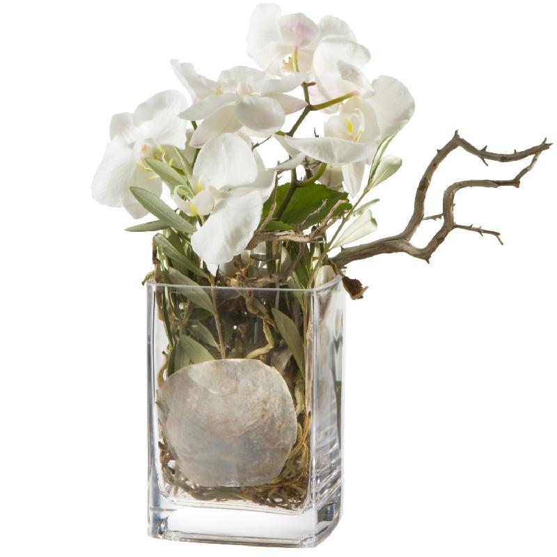 Bouquet de fleurs Mystical Orchids (including vase)