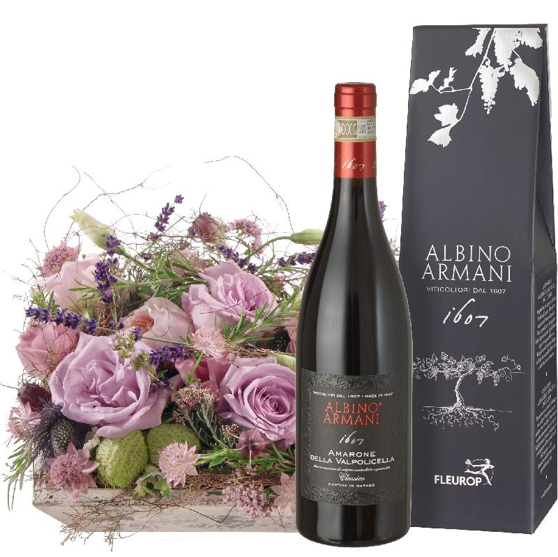 Bouquet de fleurs Fragrant Poetry with Amarone Albino Armani DOCG (75cl)