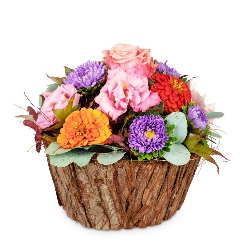 Bouquet de fleurs Cute Basket of Flowers