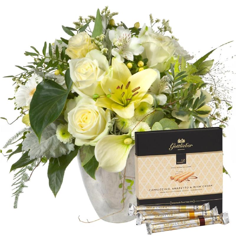 Bouquet de fleurs Deluxe Bouquet with Gottlieber Hüppen "Special Edition for F