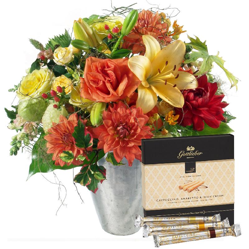 Bouquet de fleurs Vitality, with Gottlieber Hüppen "Special Edition for Fleuro