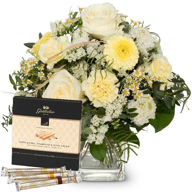 Bouquet de fleurs Natural lightness with Gottlieber Hüppen "Special Edition fo