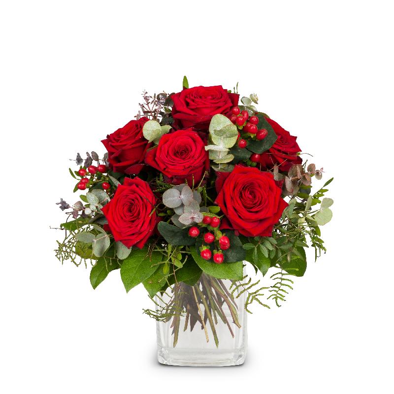 Bouquet de fleurs I Love You