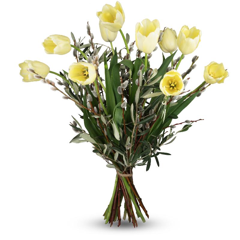 Bouquet de fleurs Natural - French Tulips