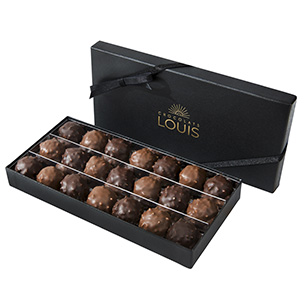 Bouquet de fleurs Coffret rochers chocolat noir et lait X 21 Bouquet de fleurs Coffret rochers chocolat noir et lait X 21 Pâques