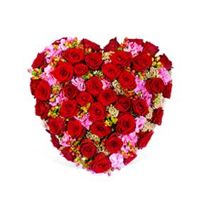 Bouquet de fleurs With eternal love