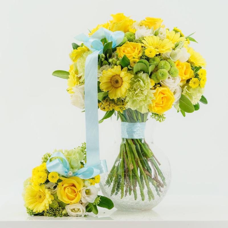Bouquet de fleurs Yellow Mom and Baby Bouquet Bouquet de fleurs Yellow Mom and Baby Bouquet