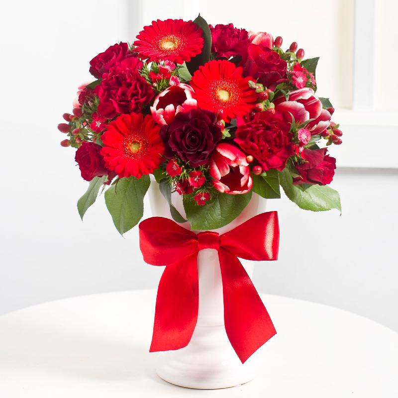 Bouquet de fleurs Elegant Bouquet in Red colours