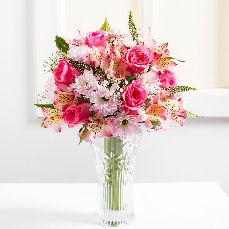 Bouquet de fleurs Pink Tenderness