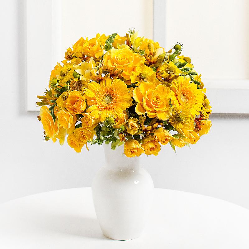 Bouquet de fleurs Yellow Harmony