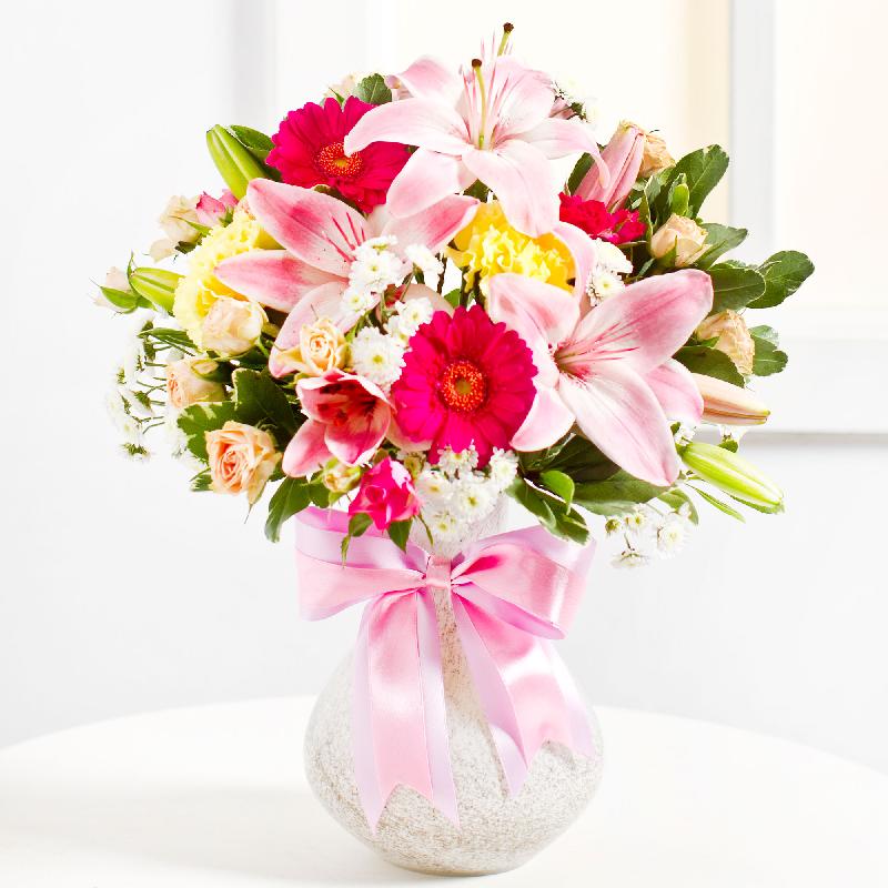 Bouquet de fleurs Surprise Bouquet in Pink colours