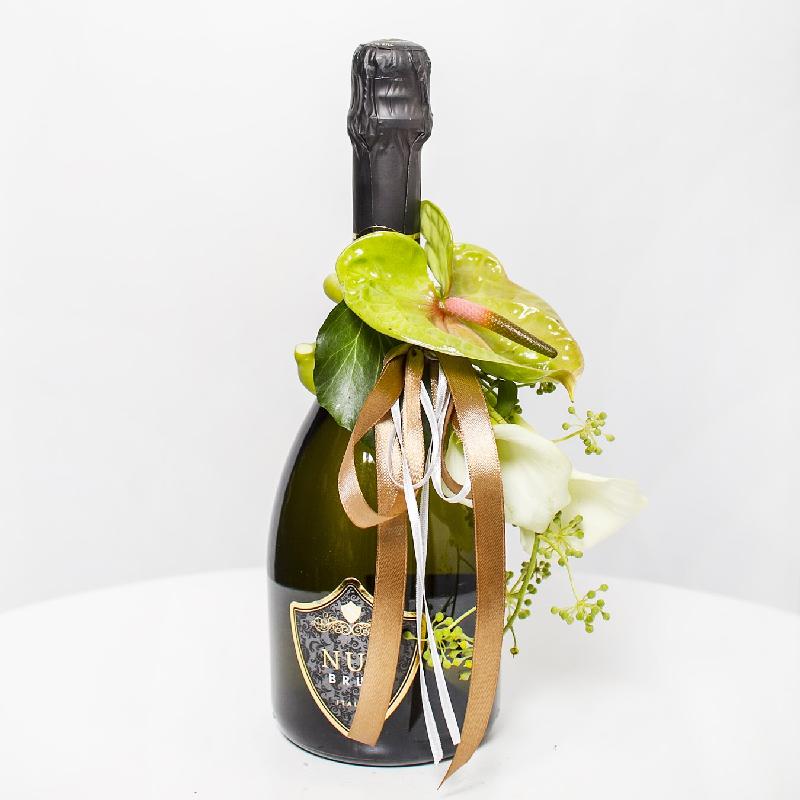 Bouquet de fleurs Sparkling Wine Gift Bouquet de fleurs Sparkling Wine Gift