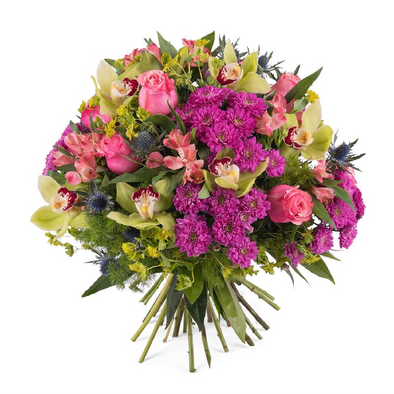 Bouquet de fleurs Bouquet with Roses and Orchids