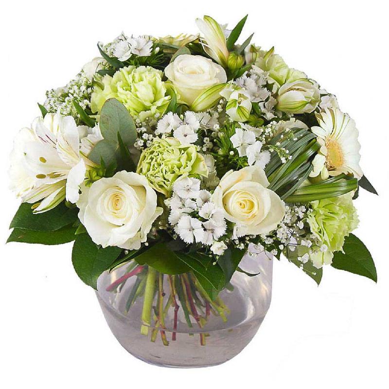 Bouquet de fleurs White chant