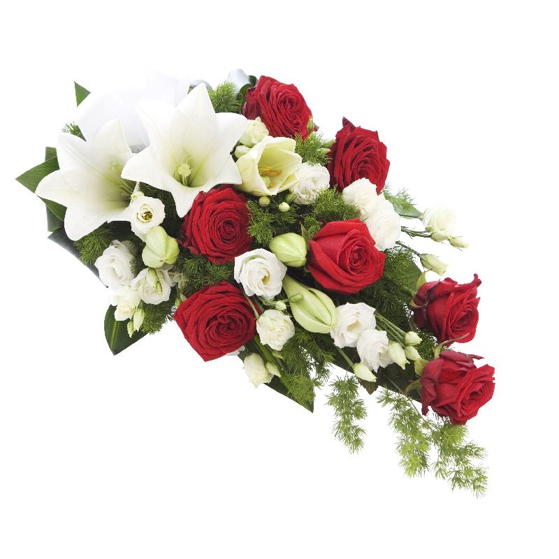 Bouquet de fleurs Precious memories -funeral arrangement