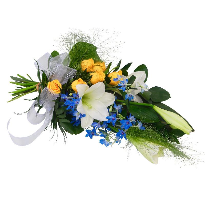 Bouquet de fleurs Silence has arrived -funeral bouquet Bouquet de fleurs Silence has arrived -funeral bouquet